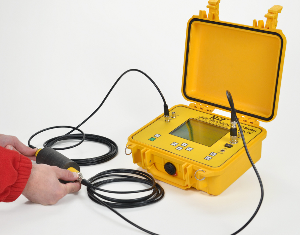 美國NDT JAMES V-C-400 V-Meter MK IV混凝土超聲波測(cè)試儀